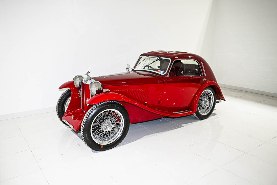 1935 MG PB Airline Coupe: Art Deco Elegance on a Sprightly British Chassis