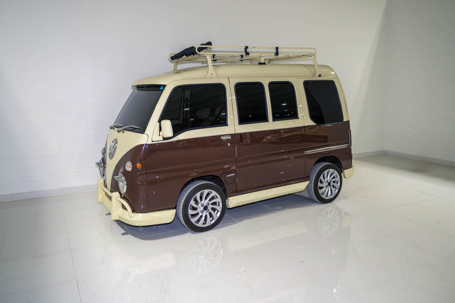 Too Cute to Miss: VW-Inspired 1996 Subaru Sambar Microbus Now on Display at DFW Car & Toy Museum