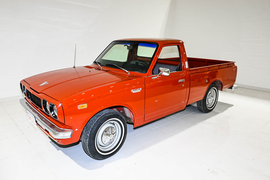 A Classic Workhorse Returns: 1972 Toyota Hilux Pickup Now on Display at DFW Car & Toy Museum