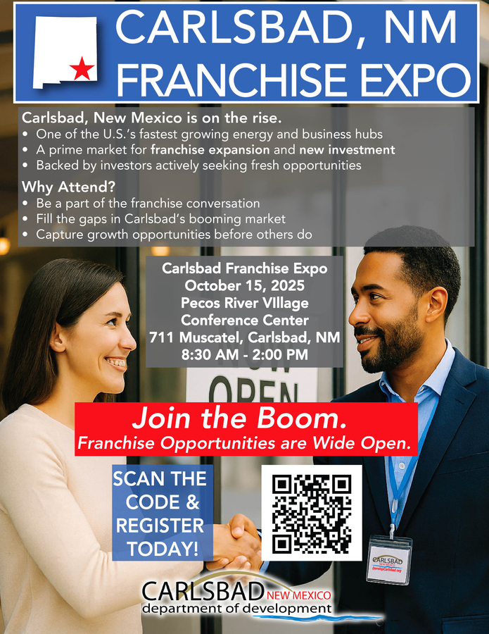 Carlsbad Department of Development to Host Franchise Expo