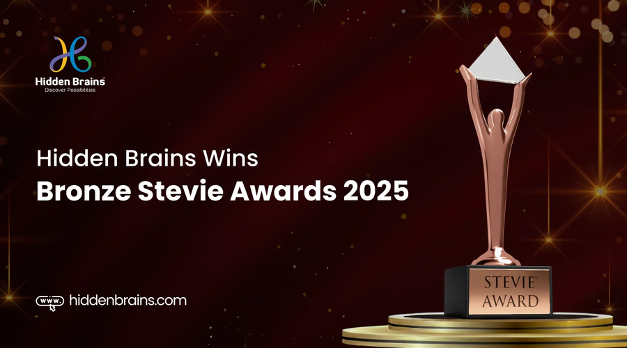 Hidden Brains Recognized as Company of the Year – Computer Services with Bronze Stevie Award 2025
