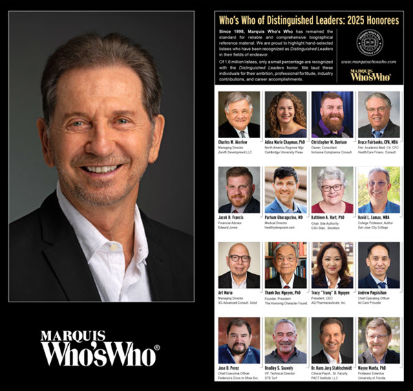 Dr. Hans Jorg Stahlschmidt Featured in The Wall Street Journal