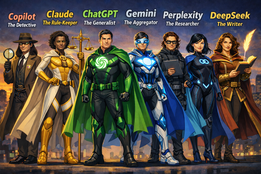 Hero Awards—and Substackers– Derive Unique Approaches to UN’s 17 Goals Aided by 7 Sequenced AIs