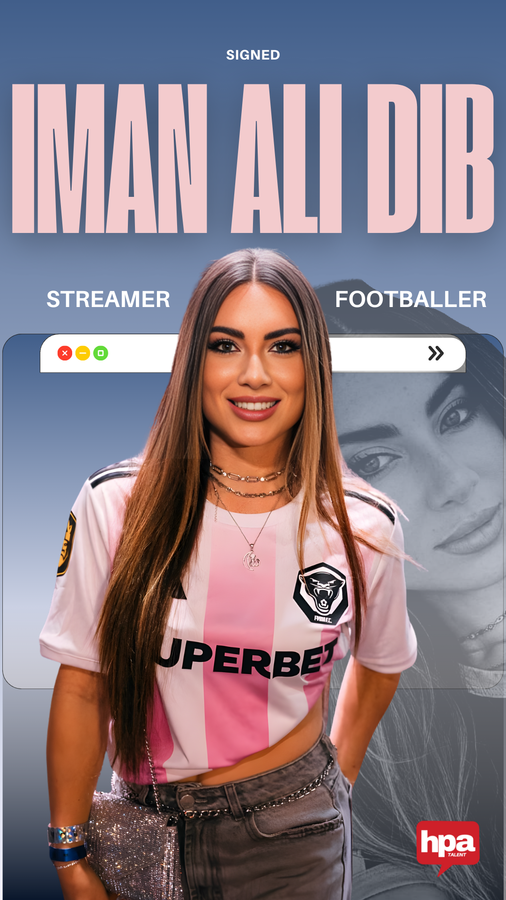 HPA Talent Signs Soccer Streamer & Footballer Iman Ali Dib to North American Roster
