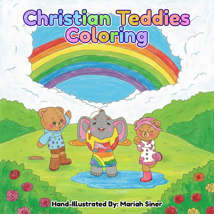 Mariah Siner Releases Christian Teddies Coloring: A Gentle, Scripture-Filled Coloring Experience for Children and Families