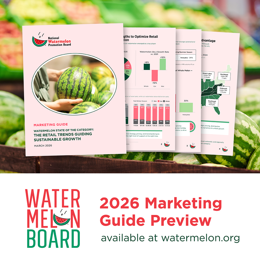 Watermelon Tops 3.5 Billion Pounds at Retail as NWPB Reveals Path to Sustained Growth