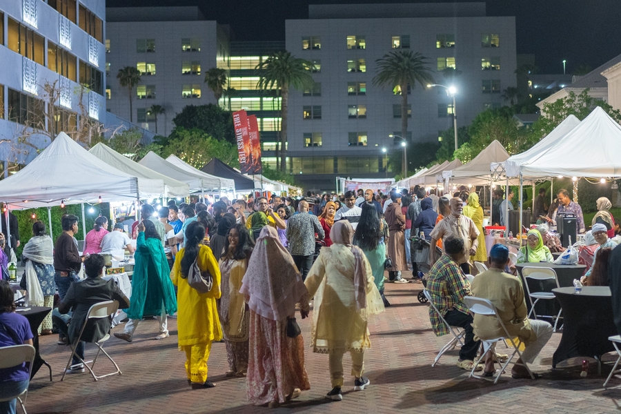 Over a Thousand Celebrate Chaand Raat on L. Ron Hubbard Way