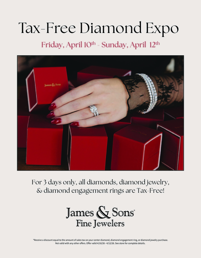 James & Sons’ Tax-Free Diamond Expo