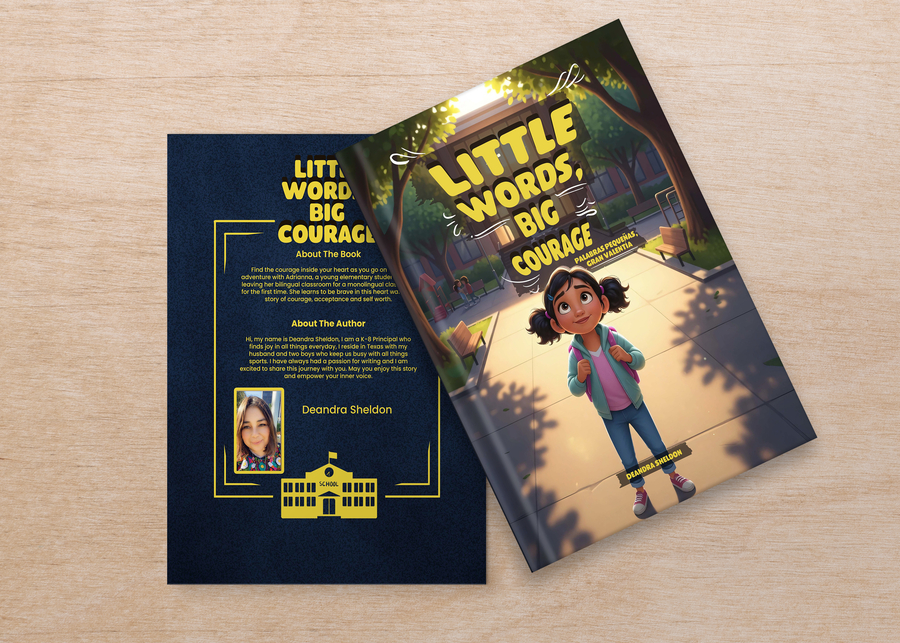 Texas School Principal Champions Student Voice in New Bilingual Children’s Book ‘Little Words, Big Courage’