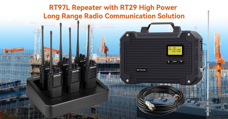 Retevis Enhanced Radio Solutions Enable Communication on Multi-Story and Underground Construction Sites