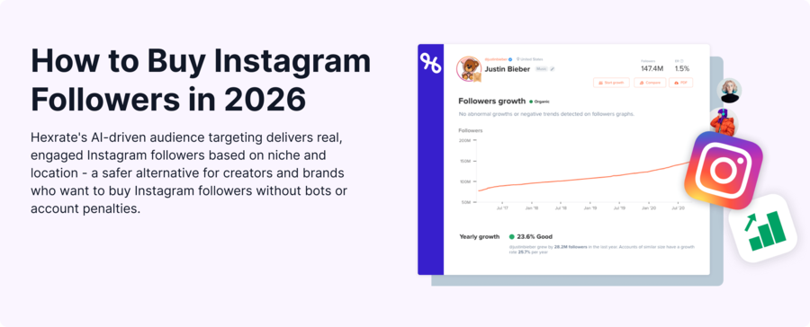 Smarter Way to Buy Instagram Followers by Hexrate