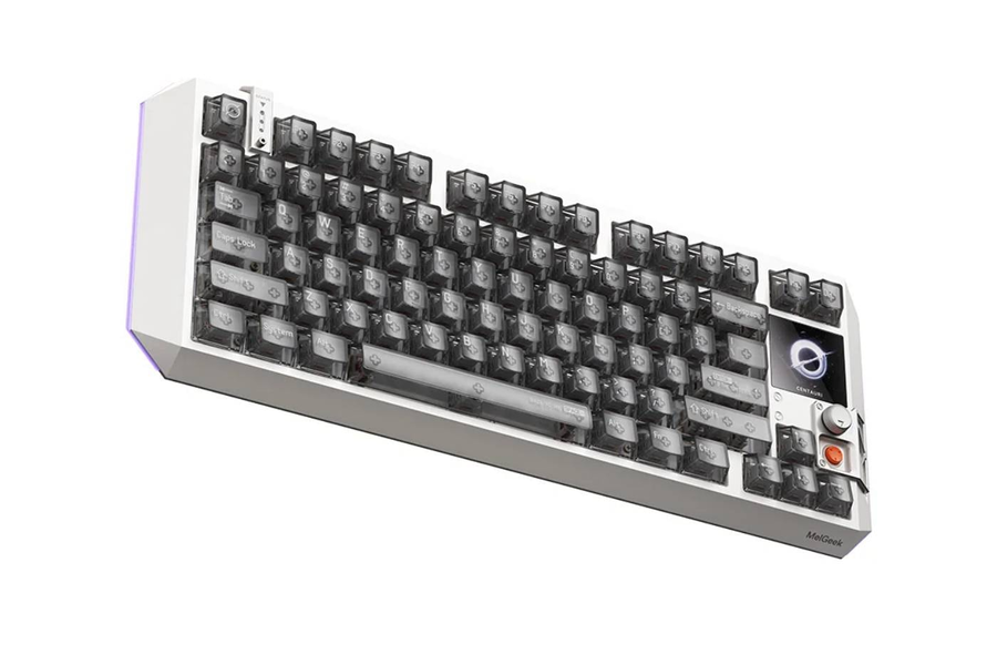 MelGeek’s Centauri80 Hall Effect Gaming Keyboard Integrates a Retina-Grade OLED Touchscreen
