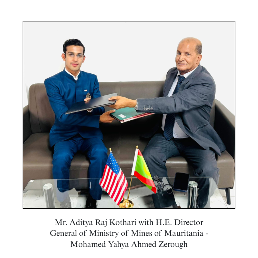 Vestige Gold Inc. Publicly Announces Strategic Memorandum of Understanding with the Ministry of Mines and Industry of the Islamic Republic of Mauritania