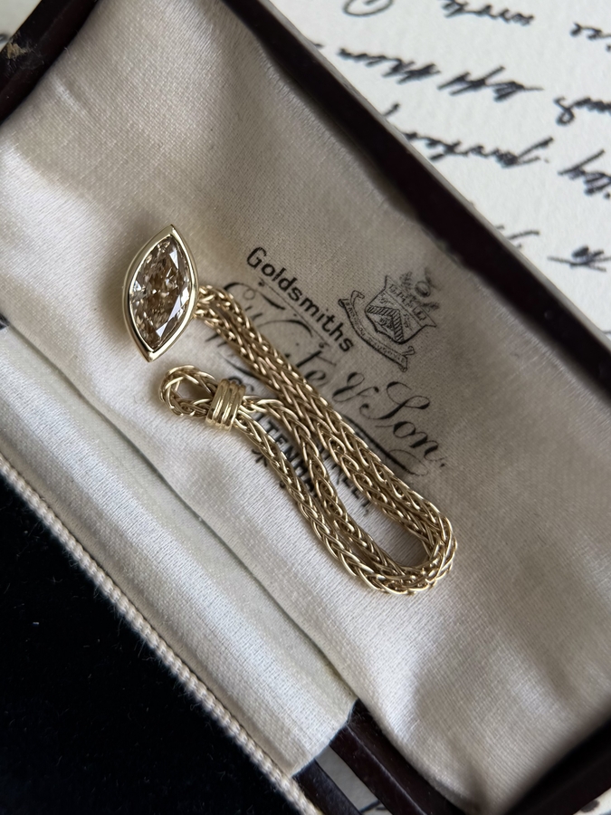 Elora Jewelry Launches Champagne Antique-Cut Lab-Grown Diamond Collection