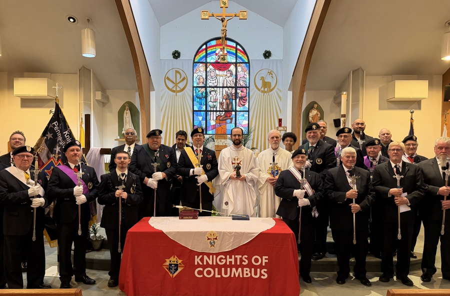 Steel and Spirit United: Blessing of the Swords Mass Rekindles Faith, Tradition, and Brotherhood in the Pennsylvania Central District, Knights of Columbus
