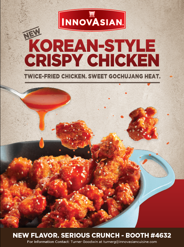 InnovAsian Brings Sweet Heat to IDDBA with New Korean-Style Fried Chicken