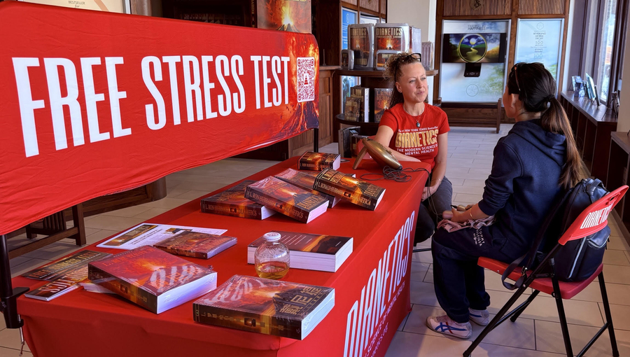 Pasadena Volunteers Offer Free Stress Tests and Solutions on 76th Anniversary of Dianetics