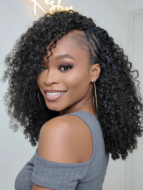 Ultra-Light, Knotless, & Flawless: CurlyMe Feather Crochet Hair Is Going Viral