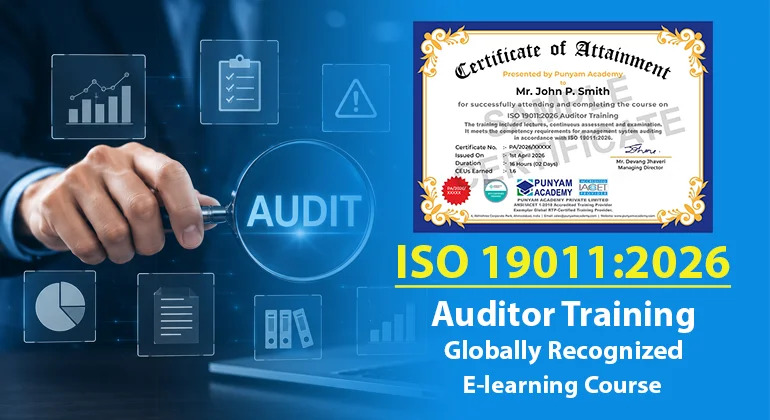 Punyam Academy Launched Online ISO 19011-2026 Auditor Training Course