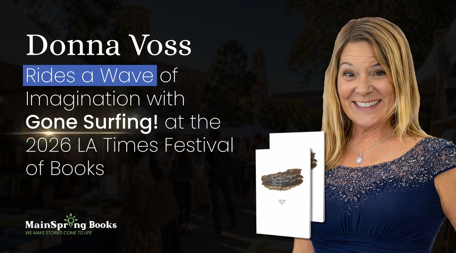 Donna Voss Rides a Wave of Imagination with Gone Surfing! at the 2026 LA Times Festival of Books