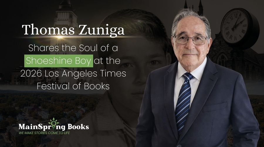 Thomas Zuniga Shares the Soul of a Shoeshine Boy at the 2026 Los Angeles Times Festival of Books