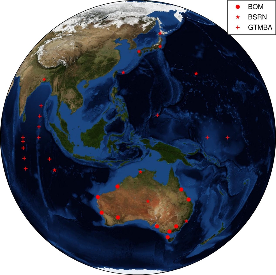 AI sharpens solar radiation mapping from space