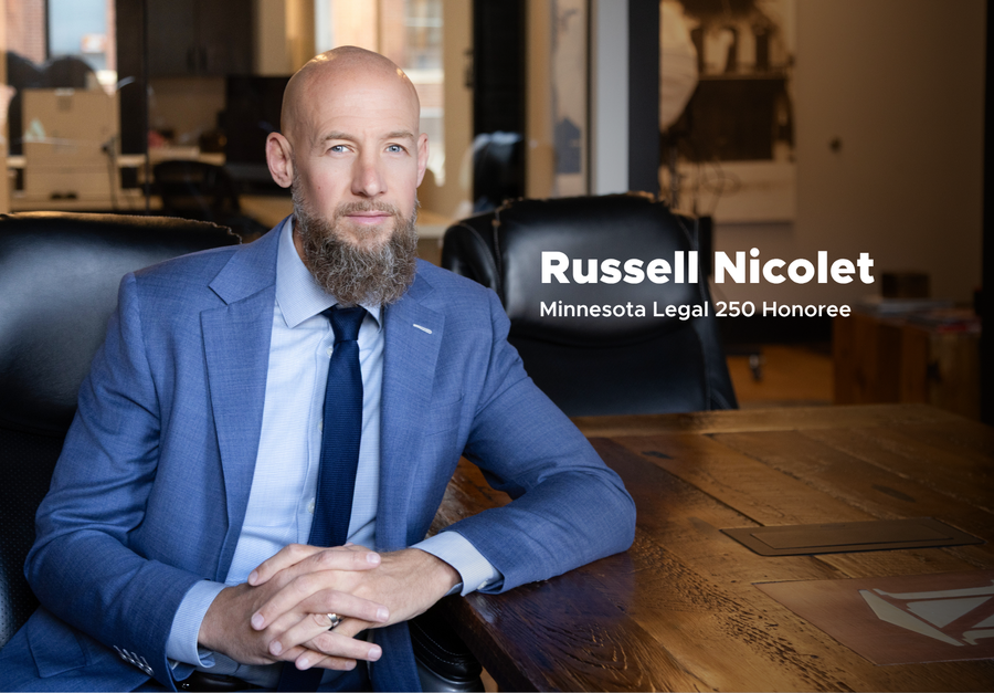 Nicolet Law Founder Russell Nicolet Named to Minnesota Lawyer’s “Minnesota Legal 250” List