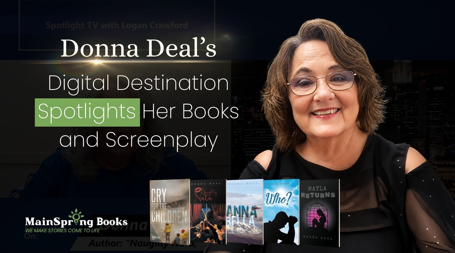 Donna Deal’s Digital Destination Spotlights Her Books and Screenplay