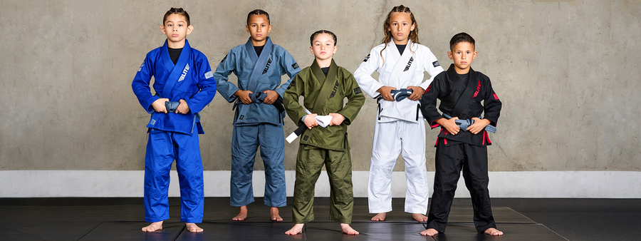 Elite Sports Launches Ultra-Durable Kids BJJ Gis in Bold New Colorways