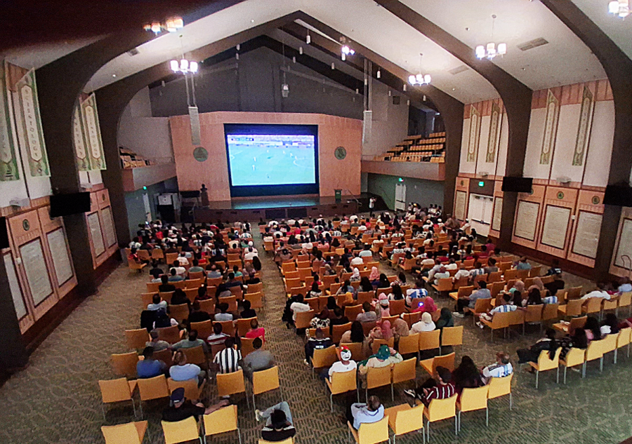 Fans Packed the FIFA World Cup Final Watch Party at The Church Of Scientology of the Valley