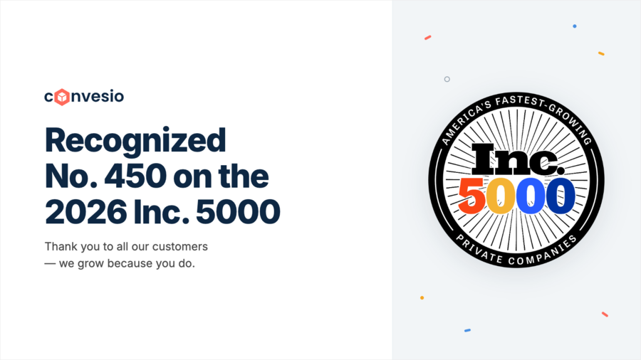 Convesio Ranks No. 450 on the 2026 Inc. 5000