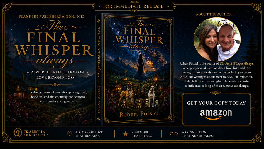 Franklin Publishers Announces Robert Possiel’s The Final Whisper Always, A Powerful Reflection on Love Beyond Loss