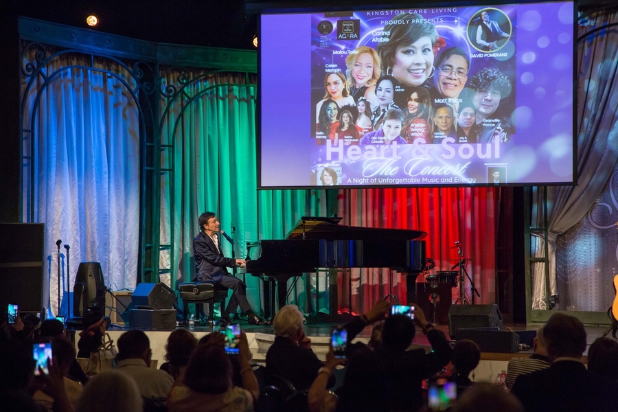 David Pomeranz Makes Special Guest Appearance at “Heart & Soul” Concert in Hollywood