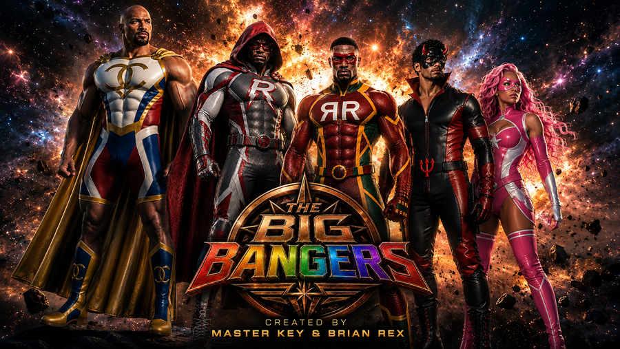 THE BIG BANGERS Introduces an Original Black Gay Superhero Universe Where Saving the World Is Only Half the Battle