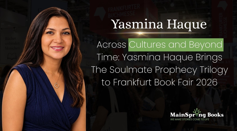 Across Cultures and Beyond Time: Yasmina Haque Brings The Soulmate Prophecy Trilogy to Frankfurt Book Fair 2026