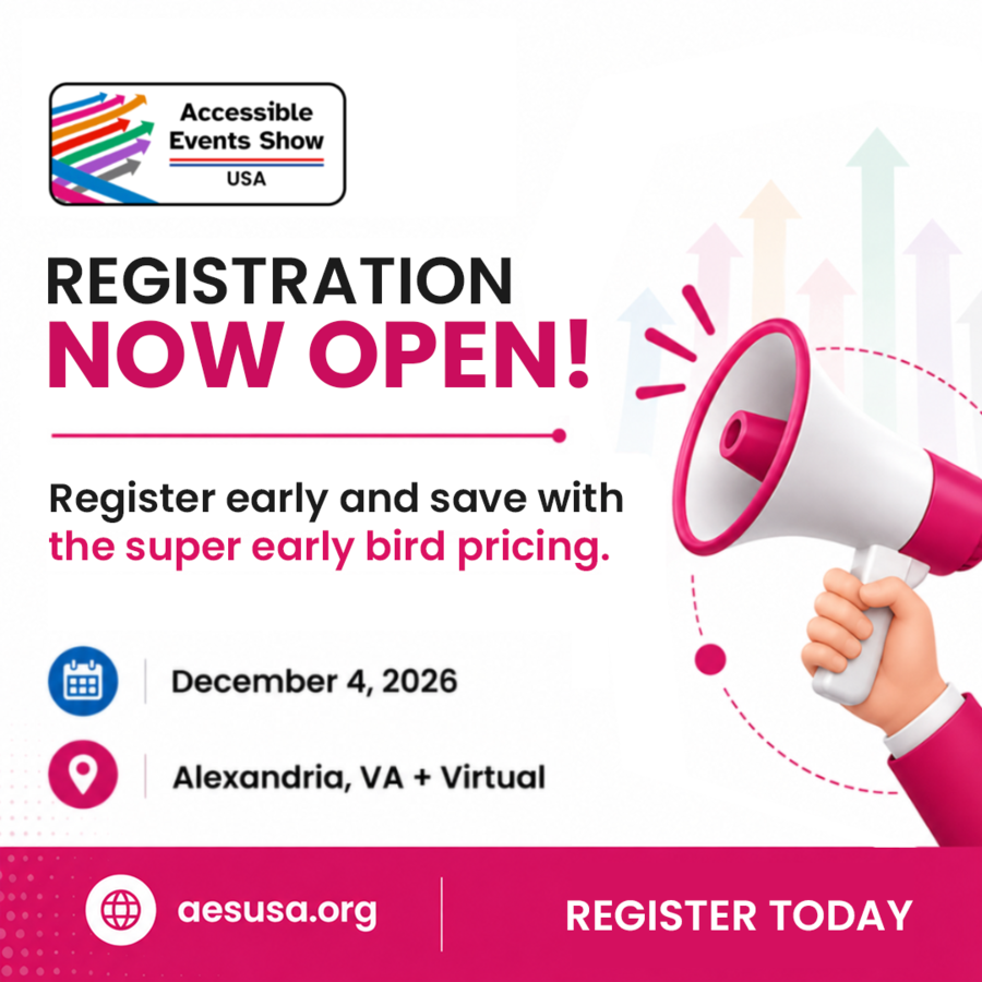 Registration opens for the USA’s only event accessibility conference