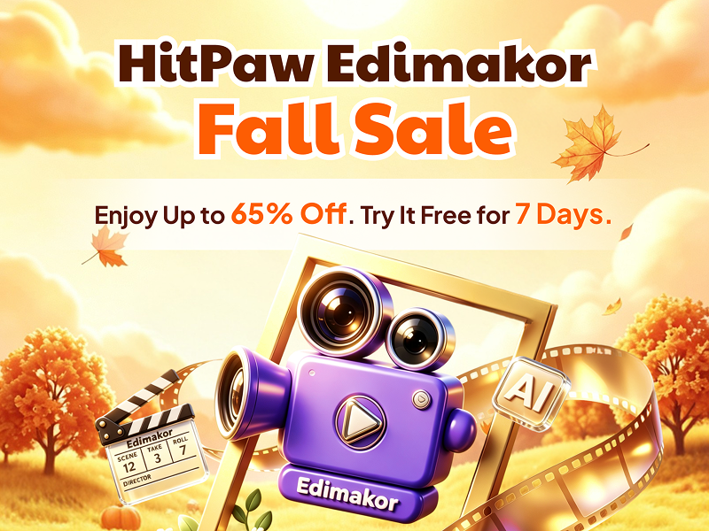Edimakor Fall Sale: Up to 65% Off Plus 7-Day Free Trial This Autumn