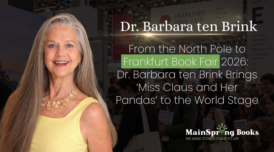 From the North Pole to Frankfurt Book Fair 2026: Dr. Barbara ten Brink Brings ‘Miss Claus and Her Pandas’ to the World Stage