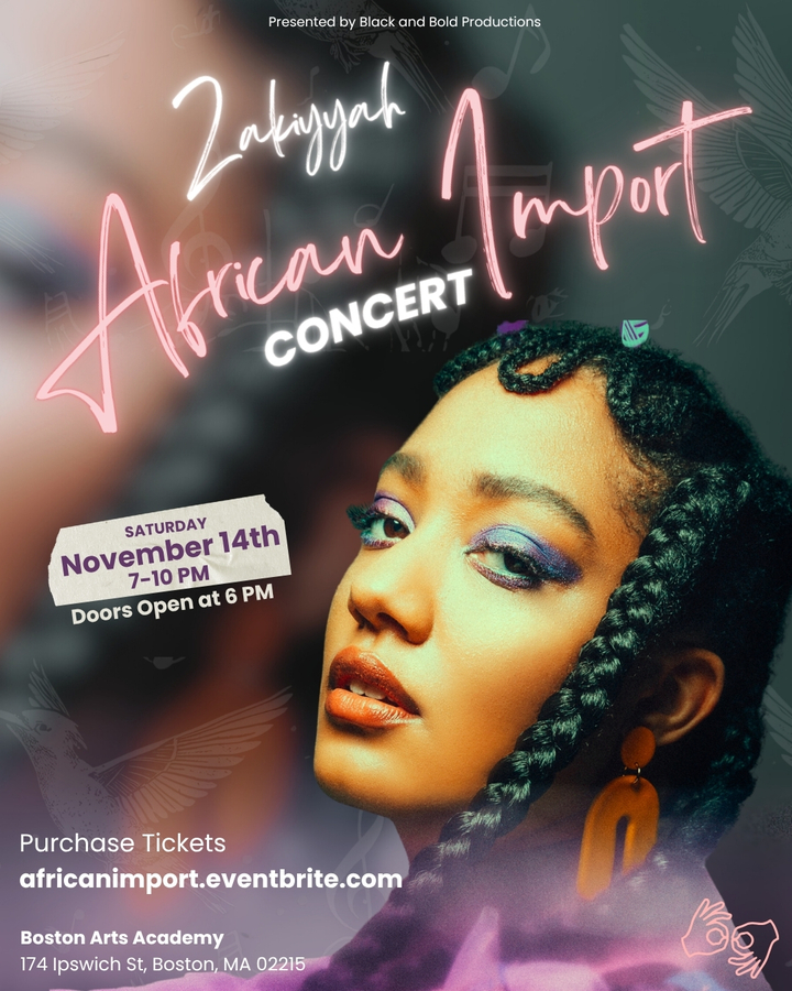 Zakiyyah Brings African Import to the Stage for Live Boston Concert