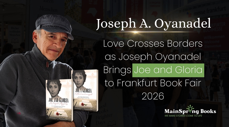 Love Crosses Borders as Joseph Oyanadel Brings Joe and Gloria to Frankfurt Book Fair 2026