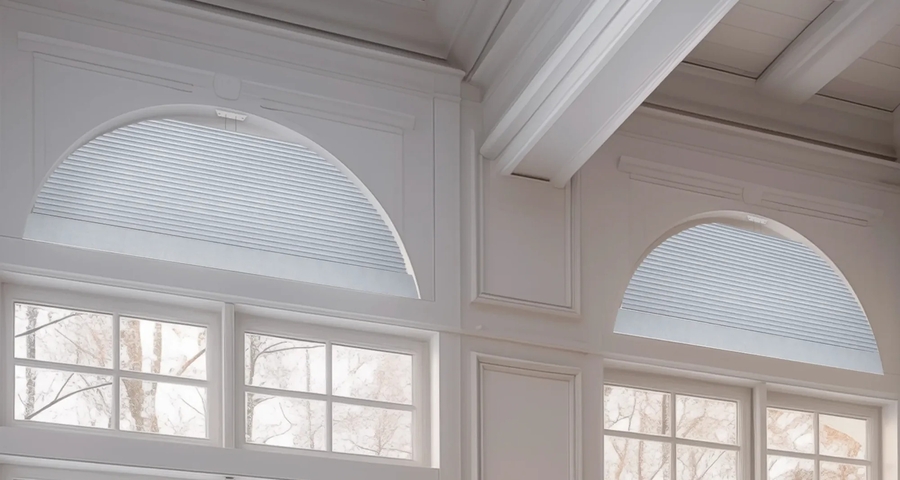 Graywind Arched & Angled Shades Bring Smart Shading to the Industry’s Most Challenging Window Shapes